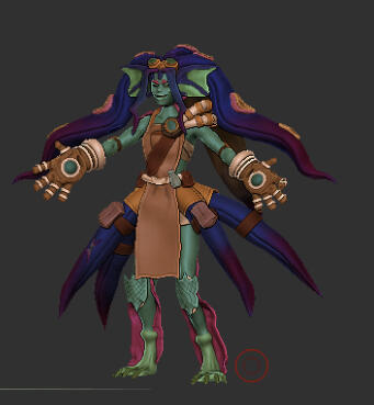Fish Lady (Zbrush) Fish Lady (Zbrush)